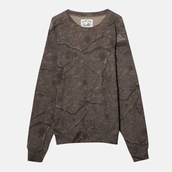 Crew neck rive camo dairy boy sweatshirt - Picture 3 of 6